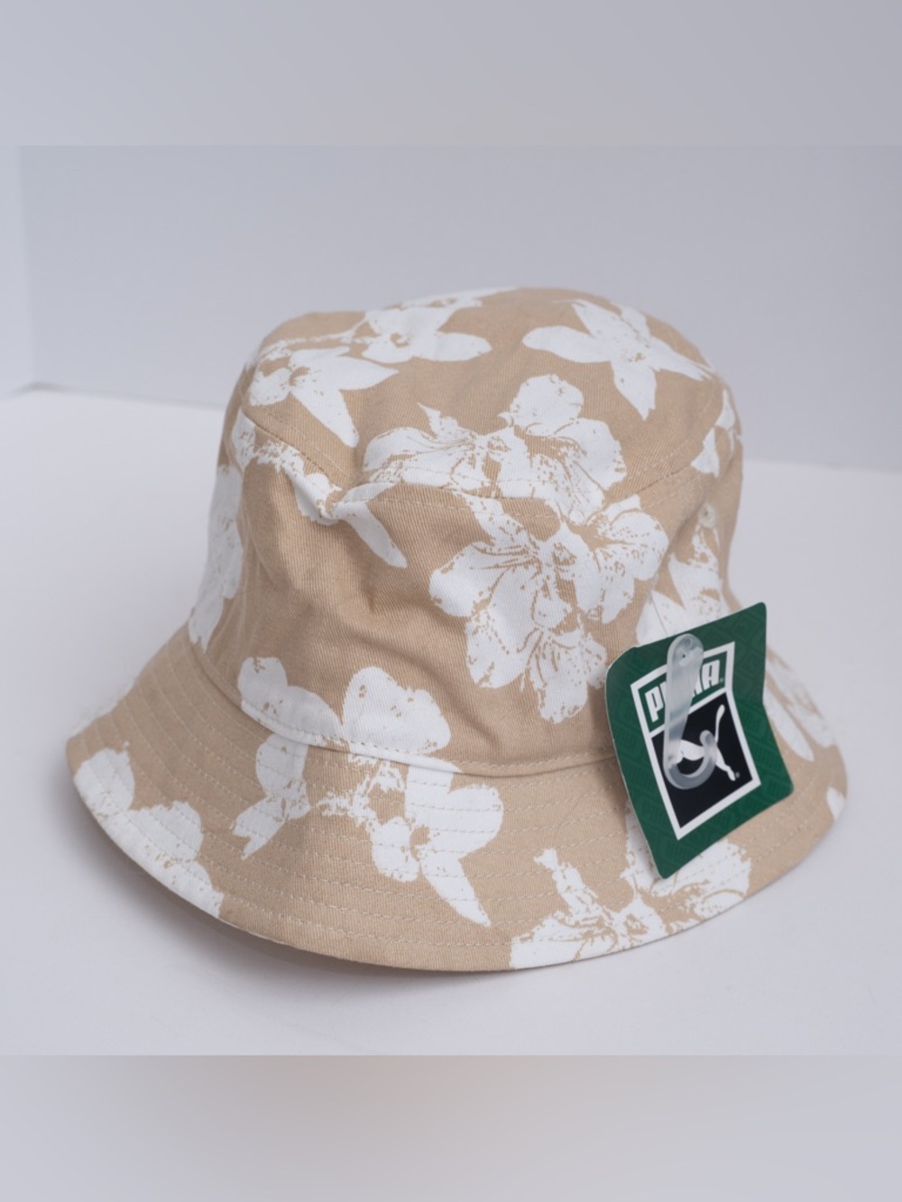 Puma Hawaiian Tan Floral Bucket Hat